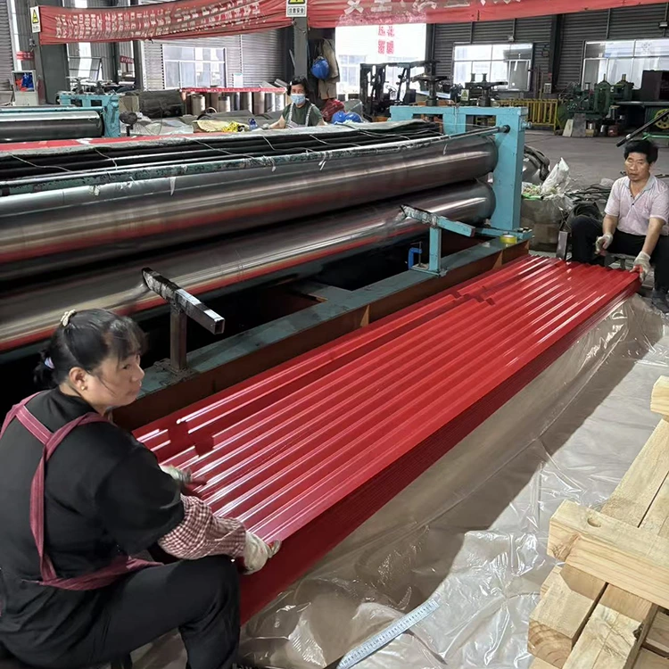 Color Coated Corrugated Metal Roofing